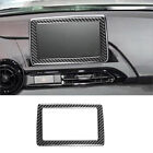 Carbon Fiber Interior Navigation Display Cover Trim For Mazda MX-5 ND