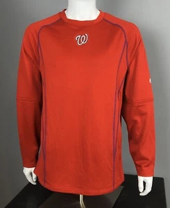 Washington Nationals Fleecepullover rot Performance On Field Practice - Bild 1 von 6