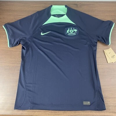 Camiseta masculina Nike Austrália 2022 World Cup Away DN0676-451 tamanho G - Imagem 1 de 4