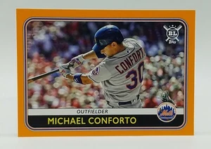 2020 Topps Big League Michael Conforto Orange #260 New York Mets 🔥🔥 - Picture 1 of 2