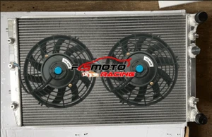 29" FIT 2003-2009 VW POLO SEAT IBIZA MK4 1.8T 1.9 TDI CUPRA R Radiator & Fans - Picture 1 of 8