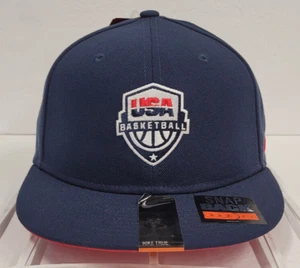 Nike True Dri-fit USA Basketball snapback cap hat youth size NWT NEW - Picture 1 of 15