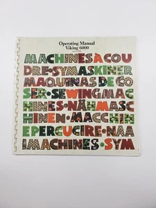 Viking 6000- Model 6360 Operating Manual & Sewing Manual - Picture 1 of 12