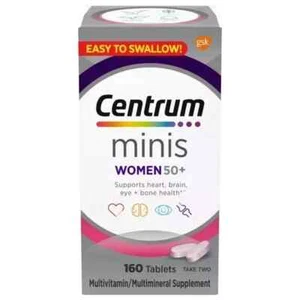 SM Centrum Minis Women 50+ Multivitamin Multimineral 160 Tablets - Picture 1 of 1