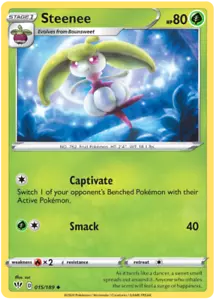Pokemon TCG Sword & Shield Darkness Ablaze - Steenee 015/189 - Bild 1 von 1