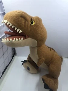 Jurassic World T-Rex by Mattel With Sound Works Plush 12” - Picture 1 of 18