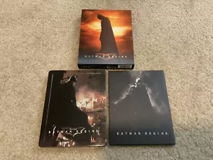 BATMAN BEGINS 4K Steelbook - Blufans Single Lenticular BE #60 - Imagen 1 de 5