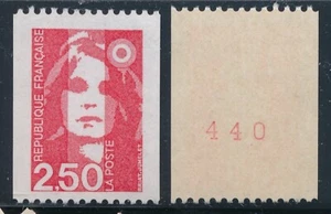 Timbre France 2719d** Gomme Brillante N° Rouge   ref VA 8/1 - Imagen 1 de 1