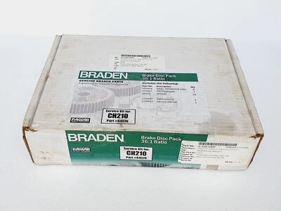 BRADEN 64576 CH210 Winden-Bremsenscheiben-Set 36:1, Service-Kit # NEU - Bild 1 von 4