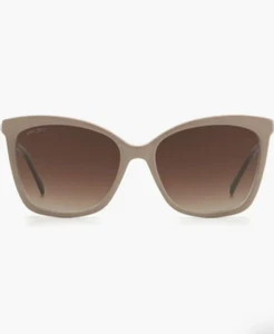 JIMMY CHOO ERIE/S  FWMNQ Sunglasses Havana Brown Frame NUDE Gradient Lens 54mm - Picture 1 of 7