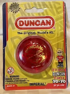 Duncan Toys Imperial Yo-Yo genuino - rojo sellado de fábrica con fecha 2017 - Imagen 1 de 2