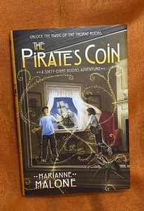 The 68 Rooms The Pirates Coin Book Marianne Malone First Edition YA Fiction - Foto 1 di 4