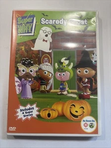 Super Why! Scaredy Ghost | 4 Episodes | 2011, DVD, PBS CBC Kids OOP Tested - Picture 1 of 2