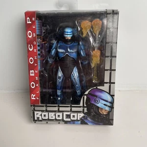 ROBOCOP NECA FLAMETHROWER (From Vs. Terminator NES) Factory Sealed Toy Figure - Picture 1 of 9