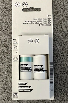 Lackstift original Opel Mint Grün 30X / 95599536 - Bild 1 von 3