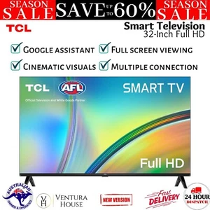 TCL 32S5400AF 32 Inch S5400AF Full HD Android Smart Bezel Less TV Home Theater - Picture 1 of 12
