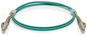 10m Fibre Optic LC-LC MultiMode MM Duplex Patch Lead OM3 10G Cable Aqua Cyan NBN - Picture 1 of 1