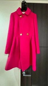 Kate Spade Coat Long Button Missing Size S Used From Japan - Picture 1 of 8