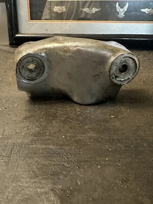 Harley OEM Knucklehead Chrome Rocker Box Carcaça Capa DATADA C 1 520E - Imagem 1 de 4