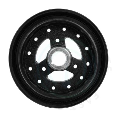 Black Harmonic Balancer For 1977-1986 Chevrolet C10 C20 C30 V8 5.7L 594-006 - Image 1 of 4