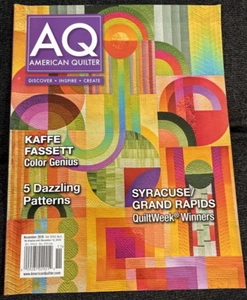 Rare AQ American Quilter Quilts Patterns November 2016 - Bild 1 von 10