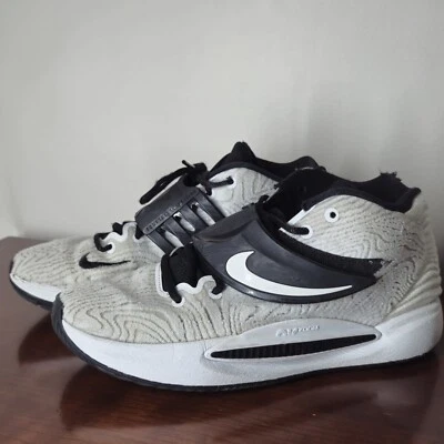 Nike KD 14 TB White Black Basketball Shoes Mens Size 8.5 DA7850-100 - Image 1 of 4