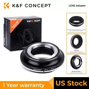 K&F Concept M42 Lenses to Fuji GFX Lens Mount Adapter M10211 Lens Adapter - Picture 1 of 8