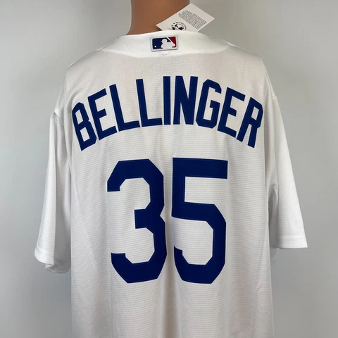 New Cody Bellinger Los Angeles Dodgers Home Replica Jersey MLB Baseball Sewn L Cover