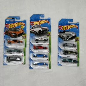 Hot Wheels Exotics Series Bundle Bugatti McLaren F1 Porsche Safari Impavido Jag - Picture 1 of 4