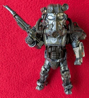 Fallout Brotherhood of Steel Power Armor Plastic Figurine Bethesda Loot Crate - Image 1 of 4