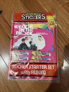 Nuevo álbum y pegatinas selladas Kids on the Block Autocollants Diamond - Imagen 1 de 2