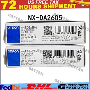 Omron 1P new NXDA2605 Analog output unit NX-DA2605 US Free TAX PLC Module - Picture 1 of 7
