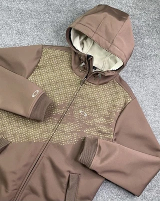 Oakley Archive Circle Symbol Polyshell Jacket Mens Size Large - Image 1 of 4