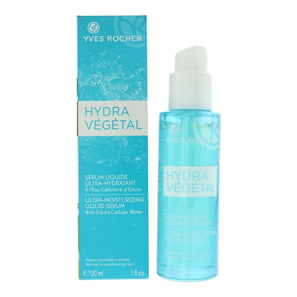 Yves Rocher Hydra Vegetal Ultra Moisturizing Liquid Serum 30ml - Image 1 of 3