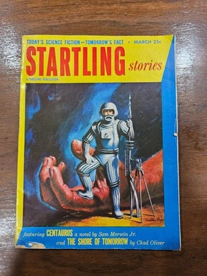 Startling Stories, March 1953. Vintage sci-fi magazine. Foto 1 de 2