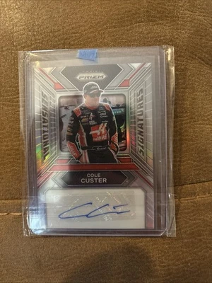 2024 Panini Prizm - Sensational Signatures Cole Custer #SS-CCR (AU) - Image 1 of 2