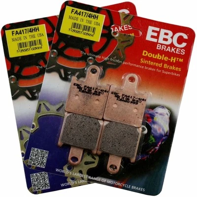 EBC FA417/4HH Sintered Brake Pads X2 for Kawasaki ZZ-R 1400 06-07 - Image 1 of 4