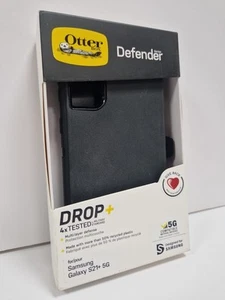 OtterBox Samsung Galaxy S21+ Hülle Defender Series Rugged Screenless Schwarz - Bild 1 von 4