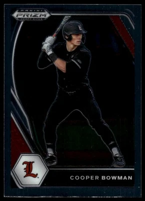 2021 Panini Prizm Draft Picks Cooper Bowman #PDP122 Louisville Cardinals - Image 1 of 2