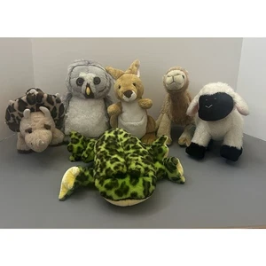 Ganz Webkinz Plush Stuffed Animals Lot NO CODES NO TAGS Lot of 6 - Picture 1 of 10