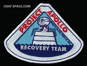 SNOOPY - PROJECT APOLLO - RECOVERY TEAM - NASA SPACE PATCH - MINT - CONDITION - Picture 1 of 3