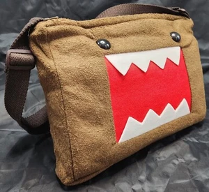 Domo Purse bag wih Polka Dot lining Dual print Front & Back 11 in X 8 in X 2 in - Picture 1 of 7