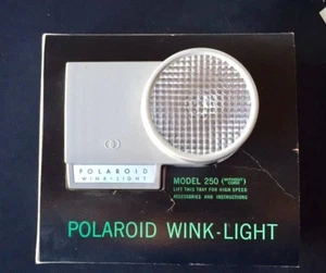 Polaroid Wink Light Model 250 In Original Box Vintage Photography Untested - Picture 1 of 2