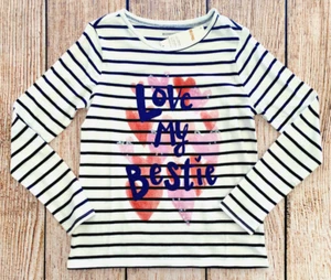 Girls Sz M (7-8) Gymboree Love My Bestie Stripe NWT - 241931889 - Picture 1 of 4