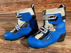 Alpina Frost Kids Nordic Cross Country Ski Boots Size EU34 US3 for NNN A-45 - Picture 1 of 6