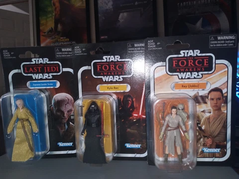 Star Wars Kylo, Snoke, Rey (Jakku) TVC Lot 3 Cover