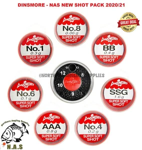 Dinsmores Super Soft Refills X 7 & 4 Way Micro Shot Mega Offer Pack Fishing Carp - Picture 1 of 1