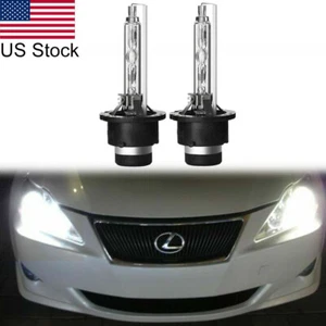 For Lexus GS350 GS300 IS250 2x D4S D4R 6000K Xenon HID White Bulbs Low Beam Lamp - Picture 1 of 9