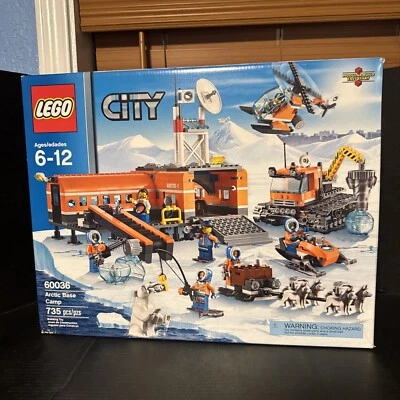 LEGO CITY: Arctic Base Camp 60036 Retired Set New  Shelf Wear 6059173 Rare AFOL - Image 1 of 4
