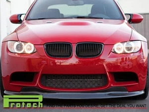 08-13 BMW E90 E92 E93 3-Series M3 Only E Style Front Bumper Lip Carbon Fiber - Foto 1 di 2